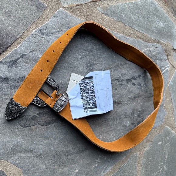 New🌟Free People-Black Rock Western Belt- Morning oj - Picture 8 of 9